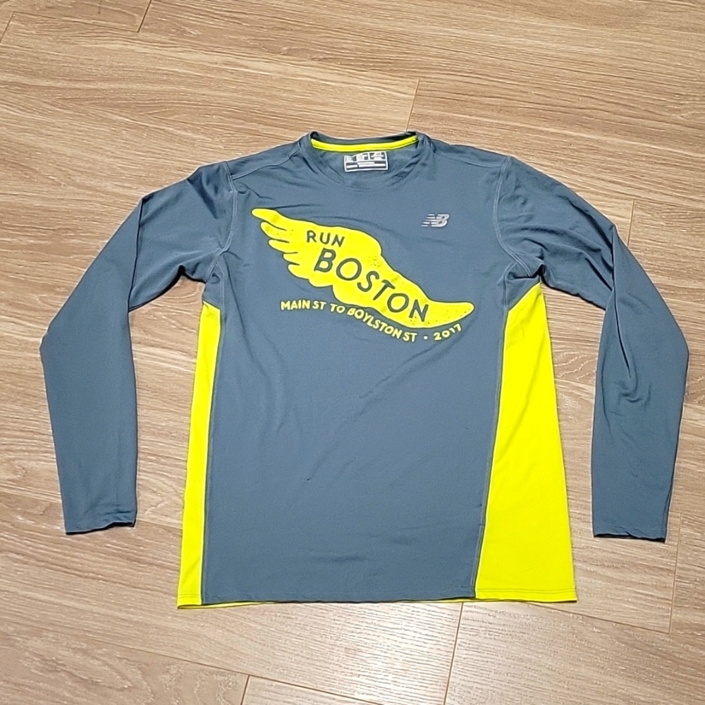New Balance 2017 Rare Boston Marathon Limited Edition Dry-Fit Shirt